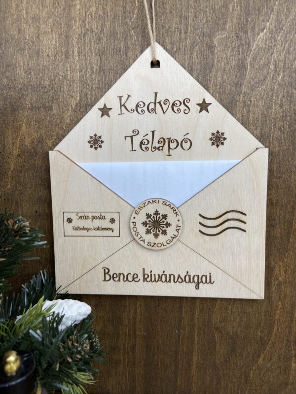 Boríték a Télapónak