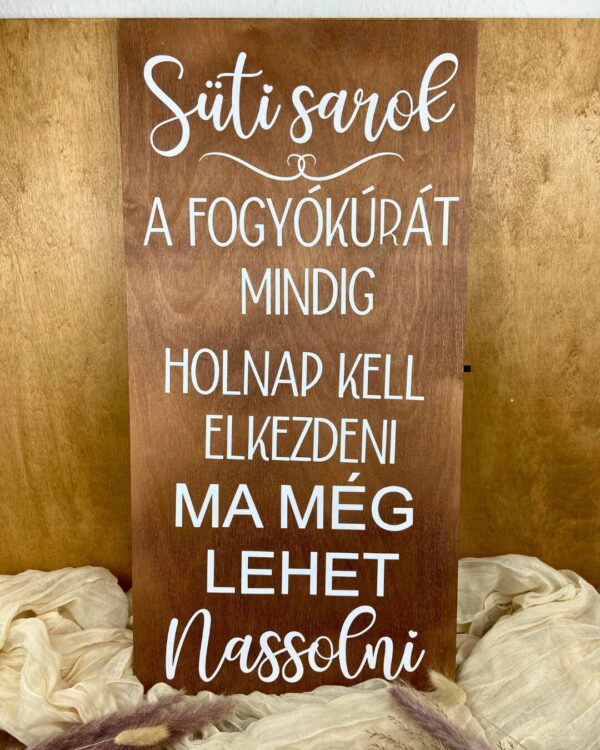 Feliratos tábla esküvőre - többféle felirattal - Image 3