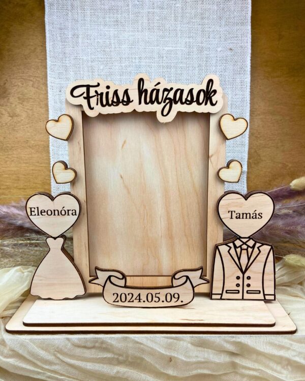 Friss házasok képkeret - Image 2
