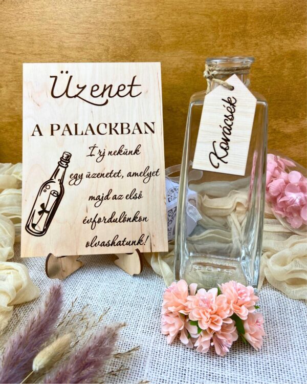 Üzenet a palackban-táblával - Image 2