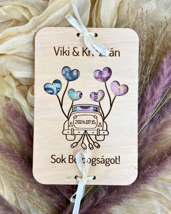Esküvői pénzátadó boríték - Image 2