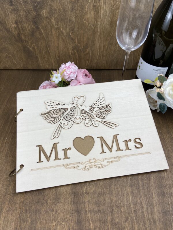 Fotóalbum - Mr és Mrs (10 db lappal)