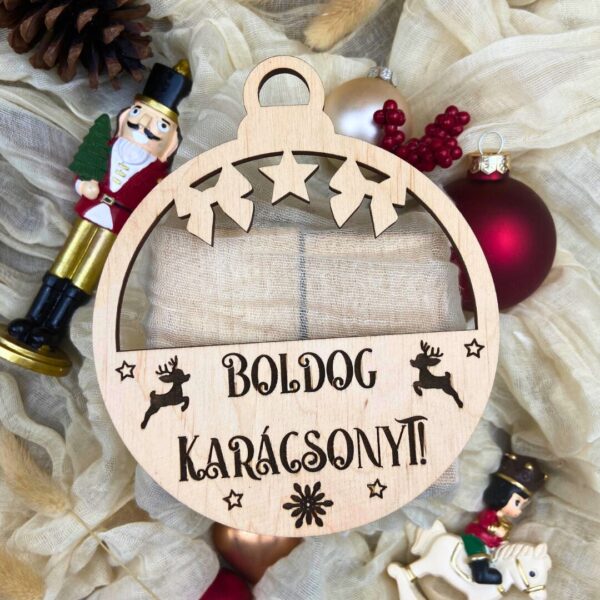 Karácsonyfadísz – ajándékkártya átadó - Image 2
